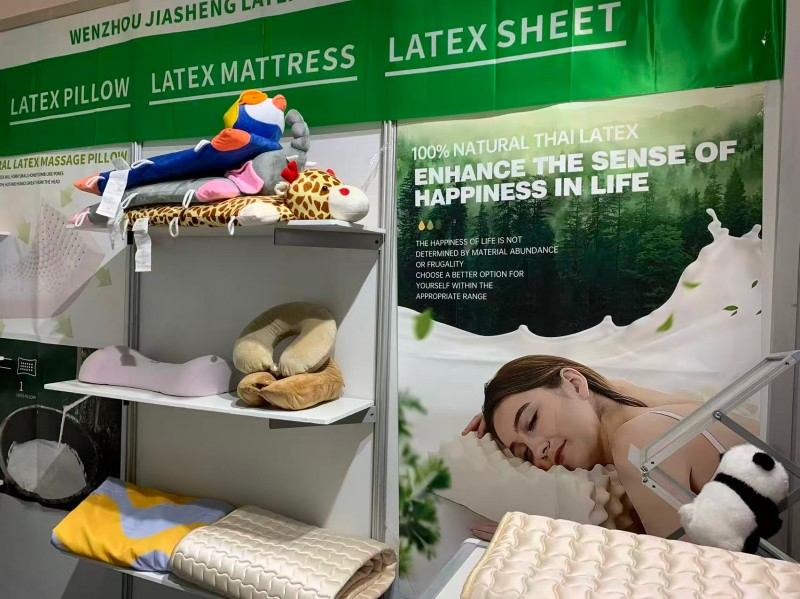 Wenzhou Jiasheng Latex Products co, Ltd te patisipe nan Sleep Expo Mwayen Oryan 2025